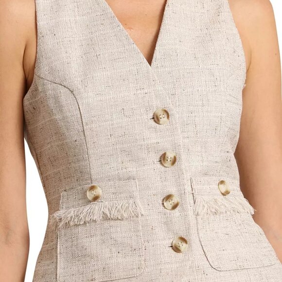 House of Harlowe Womens Patch Pocket Vest Size Large - Picture 1 of 6